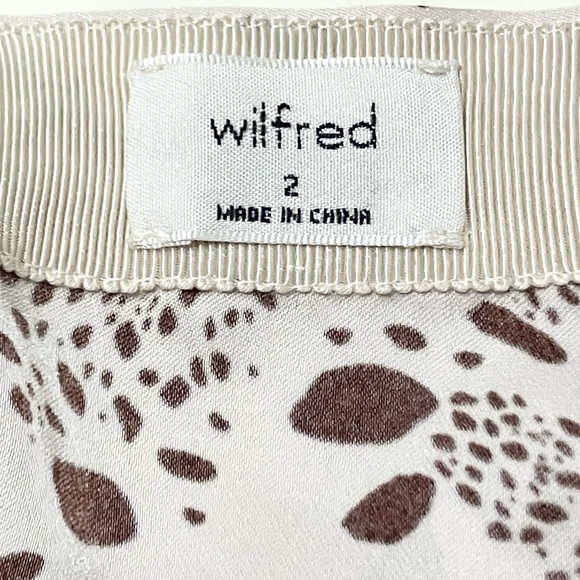 Wilfred Midi Satin Slip Skirt 2 - Picture 5 of 7